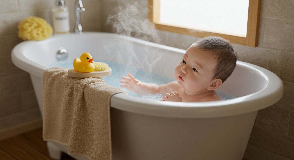 赤ちゃん バスローブ いらない