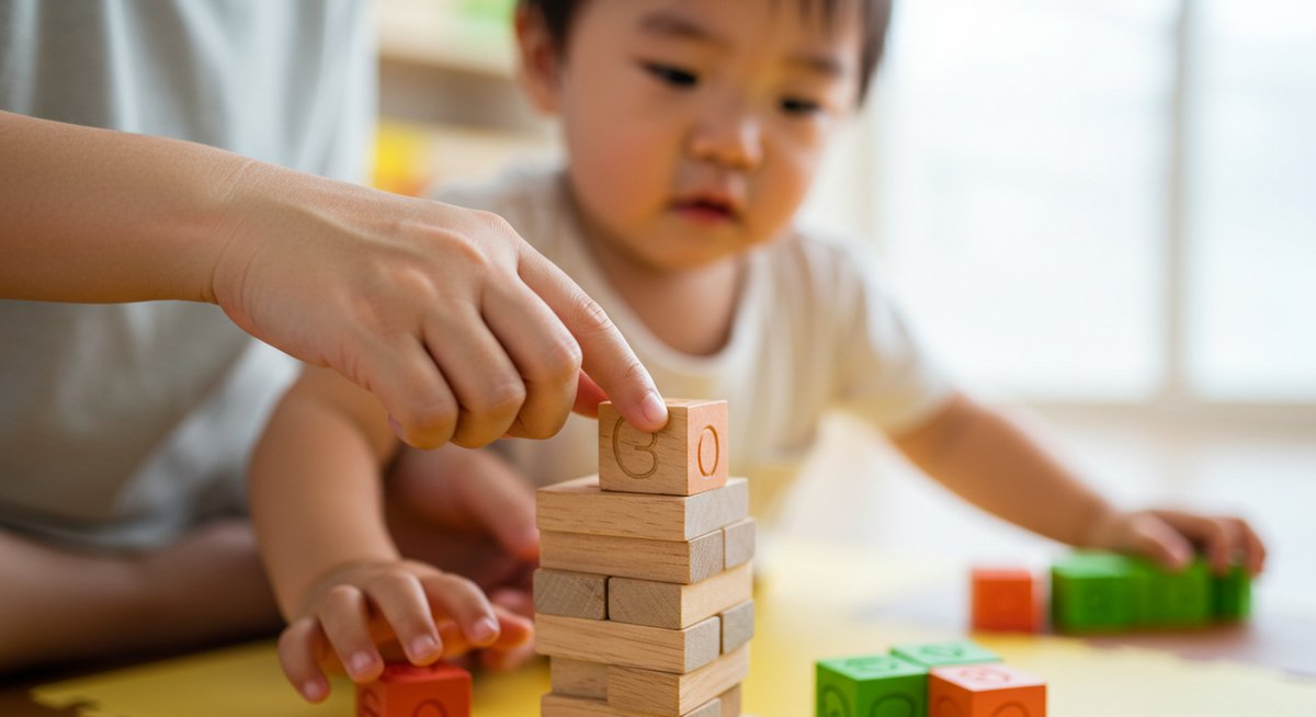 ブロック 遊び が 好きな 子