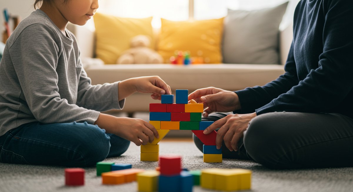 ブロック 遊び が 好きな 子