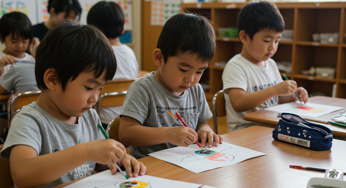 習い事 してる 子 と して ない子