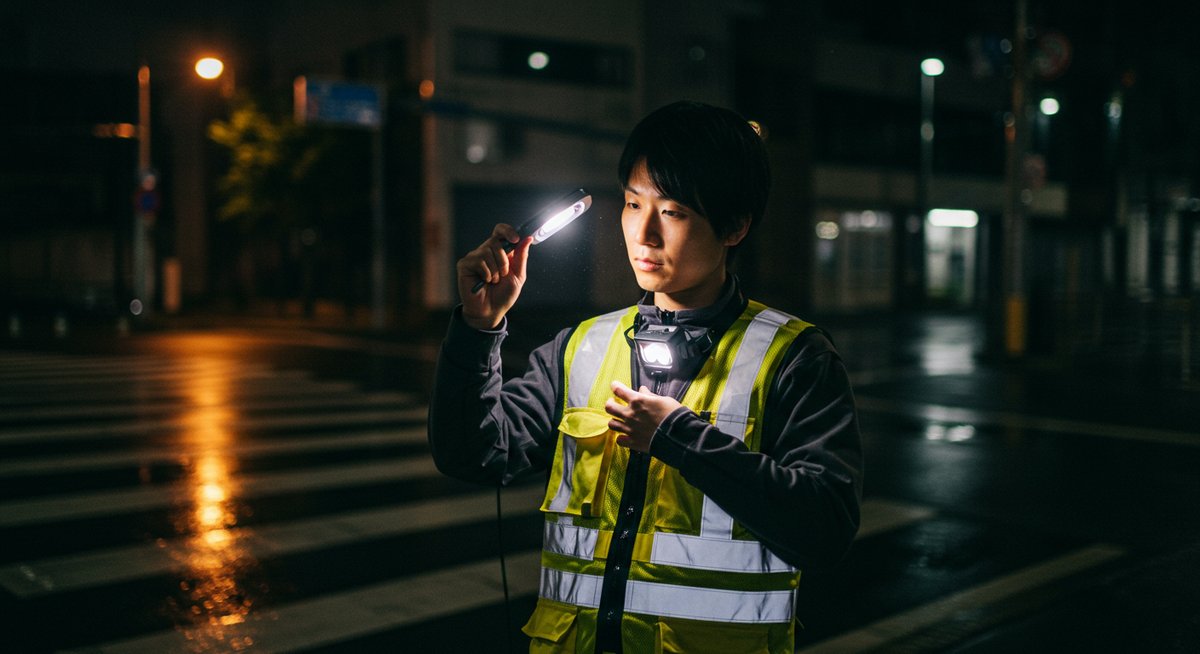 夜 ウォーキング ライト