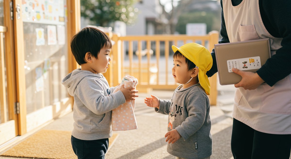 慣らし保育 初日 連絡帳