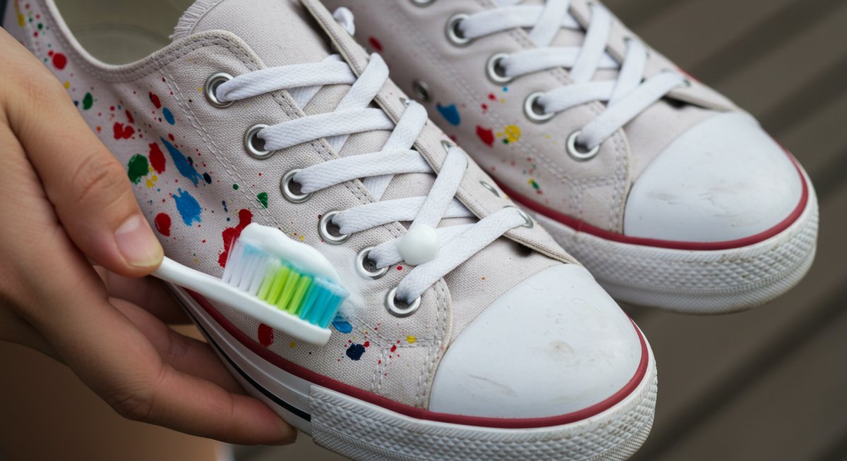 絵の具 落とし方 歯磨き 粉